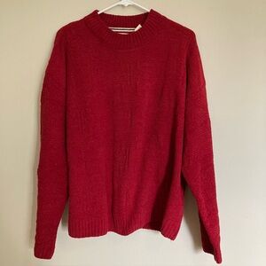 Original Weatherproof Vintage Women’s Red Soft Textured Sweater Size XXL